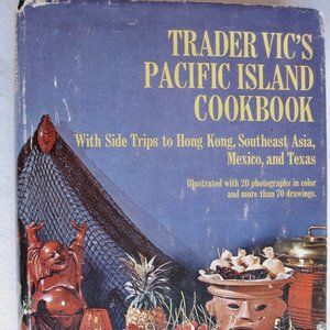 VTG Trader Vic Pacific Island Cookbook Hawaii Polynesia Recipes Tiki Drinks Luau